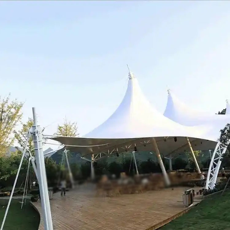 铁门关市膜结构景观棚