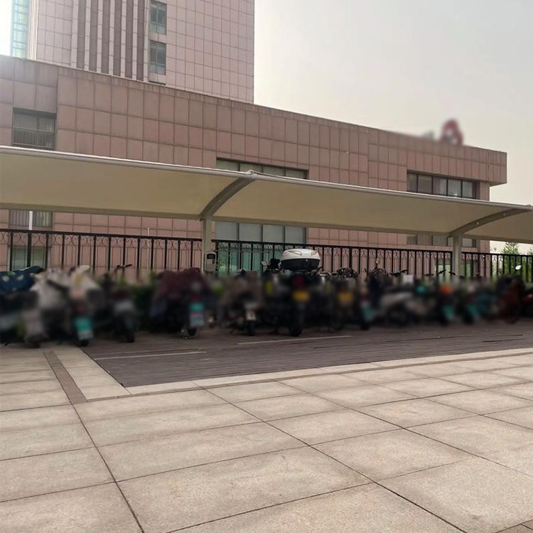 铁门关市膜结构电动车棚